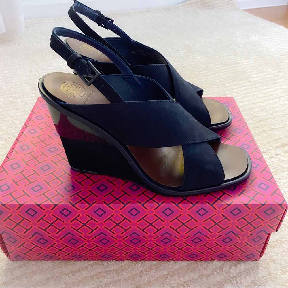 NWT Tory Burch Gabrielle wedge sandal - Picture 11 of 12